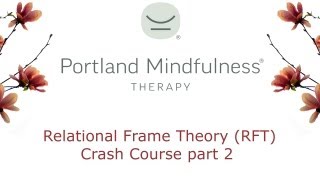 Relational Frame Theory RFT crash course pt 2 [upl. by Inalan]