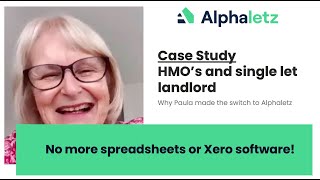 Alphaletz Case study  Switching from spreadsheets and Xero [upl. by Kip970]