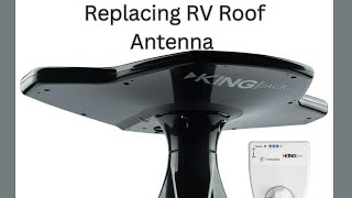 Installing a new RV Antenna myself [upl. by Aralomo]