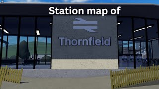 Station map of Thornfield [upl. by Enylodnewg]