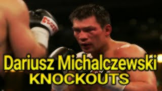 Dariusz Michalczewski Knockouts [upl. by Kiehl489]