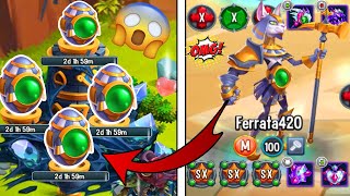 🔴Monster Legends  FERRATA how to Breed  Review level 100 😱 [upl. by Hoyt]