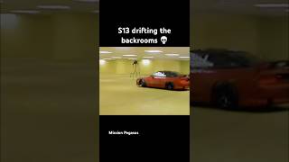 Drifting Found the Backrooms 180sx s13silvia [upl. by Naivaj]