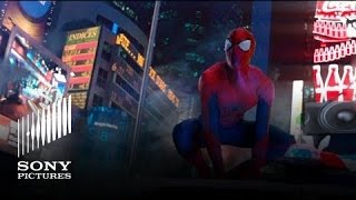 The Amazing SpiderMan 2 Exclusive content shown at Times Square NYE Celebration [upl. by Ellehcem]