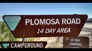 Plomosa Road BLM  Quartzsite AZ [upl. by Yarb658]