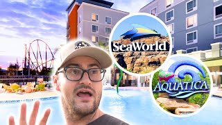 TownePlace Suites Orlando at SeaWorld  Marriott Tour  Walking Distance From SeaWorld [upl. by Hyacinthia]