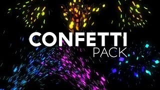 FREE Confetti After Effects Project File Download [upl. by Eimmas22]