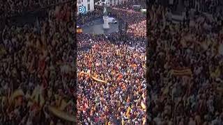 La Puerta del Sol en Madrid llena contra Sánchez [upl. by Katlin]