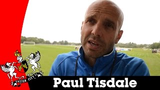 Paul Tisdale on England Under20 recalls  Exeter City Football Club [upl. by Nnahoj]