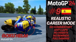 MotoGP™24 Gameplay  🇮🇩 Career Mode 9  Moto2 Yamaha VR46 Master Camp Team  Catalunya CatalanGP [upl. by Airot]