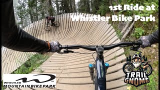 1st Run at Whistler Bike Park [upl. by Siramed]