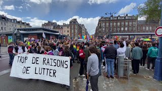 Marche des fiertés de Rouen le 22 mai 2021 [upl. by Lanaj]