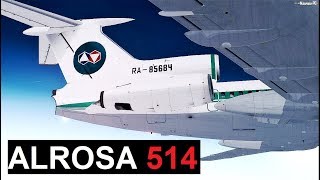 Fallo total en vuelo  Alrosa Air 514 Reconstrucción [upl. by Anyal]