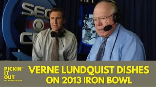 Verne Lundquist 2013 Iron Bowl Kick Six Insanity [upl. by Tirrej]