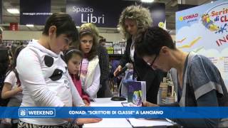 Rete8 Weekend  Conad quotScrittori di Classequot a Lanciano [upl. by Refinneg]