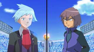 Pokemon Characters Battle Steven Vs Paul Hoenn Vs Sinnoh [upl. by Flosser]