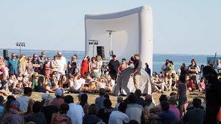 Grande Marée à SaintNazaire Une 19e édition lumineuse [upl. by Orfinger]