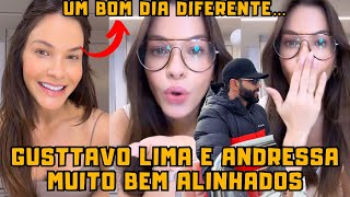 Andressa Suita SURPREENDE com “Bom dia” diferente e segue exemplo de Gusttavo Lima “Gratidão” [upl. by Sarge]