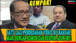 SATU LAGI PENDEDAHAN VIDEO ISU RASUAH MARI DENGAR KOMEN DAN RESPON ADUN INI [upl. by Hennahane]