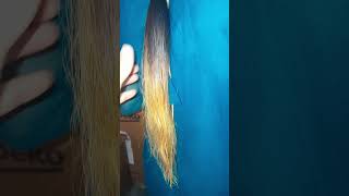 Hair colour Golden jayaj hai yootube youtubeshorts viralshorts shorts islamc islam india [upl. by Marielle]