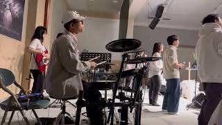 JUS Do You Love Me Drum Cam 드럼캠 안양감리교회 청년교구 봄맞이 수련회 3일차 오전집회 [upl. by Nocam]