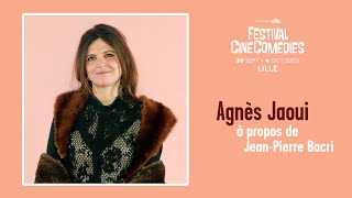 Agnès Jaoui à propos de JeanPierre Bacri  Festival CineComedies 2020 [upl. by Enelav]