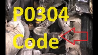 Causes and Fixes P0304 Code Cylinder 4 Misfire Detected [upl. by Sabu]