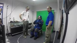 GOPR0666 SUBJ001 GoPro Timelapse of Spacesuit Motion Capture Test with Final Frontier Design [upl. by Art]