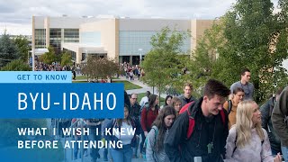 What I Wish I Knew Before Attending  Get to Know BYUIdaho [upl. by Annahsit970]