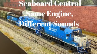 Seaboard Central  Same Engine Different Sounds [upl. by Miyasawa522]