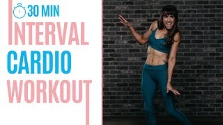 30 minute interval cardio workout you can do at home [upl. by Irrac]