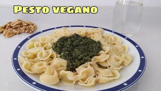 Pesto De Albahaca Vegano Fácil y Rico  Recetas Vegetarian [upl. by Ammeg]