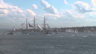 USCG Eagle Arrives in Portsmouth NH [upl. by Bullen]