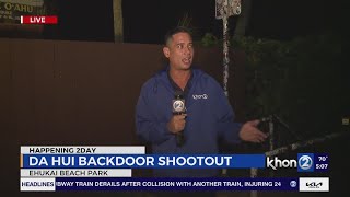 Da Hui Backdoor Shootout underway on Oʻahus North Shore [upl. by Loughlin]