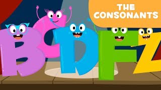 My First Letters  Consonants For Kids [upl. by Siana]