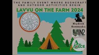 Lavvu unite 2024 New location bluebell woods winford lavvu on the farm 2024 [upl. by Ahsekim]