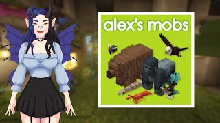 Mod showcase  Alexs Mobs mod [upl. by Merari]