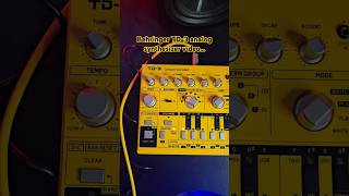 Behringer TD3 analog synthesizer video shorts synthesizer [upl. by Melquist]