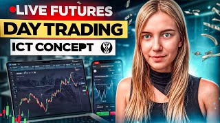 🔴LIVE FUTURES DAY TRADING  NQ  ES Trading [upl. by Anauqahs]