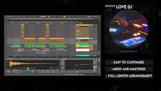 Tech House Blanc PAX Ableton Live template style  LOVE DJ [upl. by Winnick]