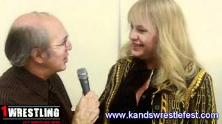 WENDY RICHTER TALKS TO APTER KampS WRESTLEFEST ABOUT CURRENT DIVAS WHAT SHE DOES NOW amp MORE [upl. by Notsud]