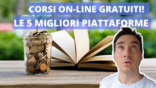 i MIGLIORI corsi online GRATUITI nel 2022 [upl. by Ayortal549]