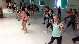 Zumba®Toning quotDROP ITquot MegaMix 59 choreo by Lena Prudnikova [upl. by Burleigh]