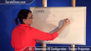 Determining the RS Configuration of a Fischer Projection [upl. by Boatwright]