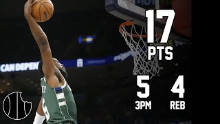 Malik Beasley Highlights  Bucks vs Jazz  8th Jan 2024 [upl. by Selrahc]