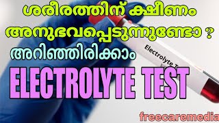 serum electrolyte test malayalam  sodium potassium test malayalam sodium potassium test [upl. by Thorn]