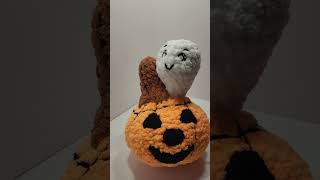 Halloween Ghost Crochet Amigurumi [upl. by Uyerta851]