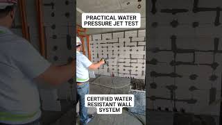 Practical Water Resistance Test with STÄRKEN AAC Part 1  STÄRKEN Philippines [upl. by Placida]