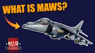 War Thunder WHAT is MAWS Do we NEED it in fixed wing aircraft [upl. by Annyahs]