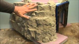 How to Make Rock Formation from Urethane Foam [upl. by Esiled]